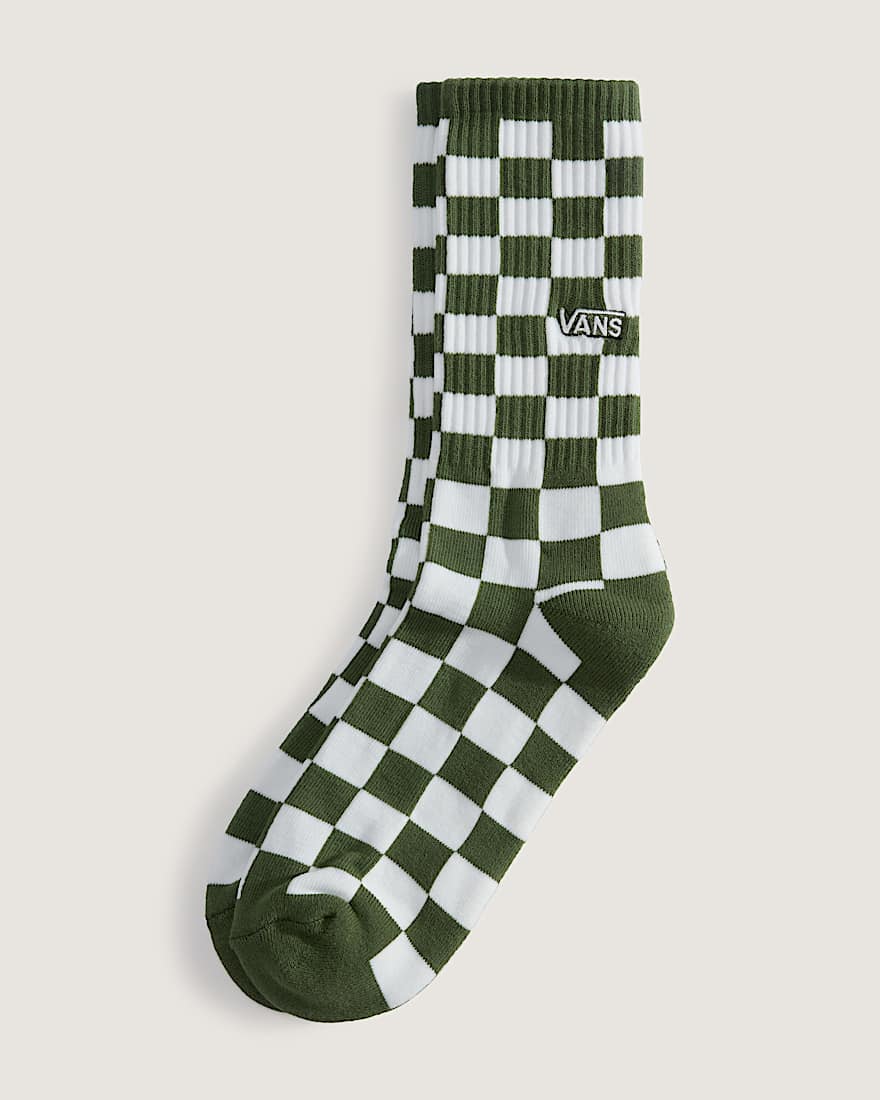 Checkerboard Crew Socks (1 Pair) - 1