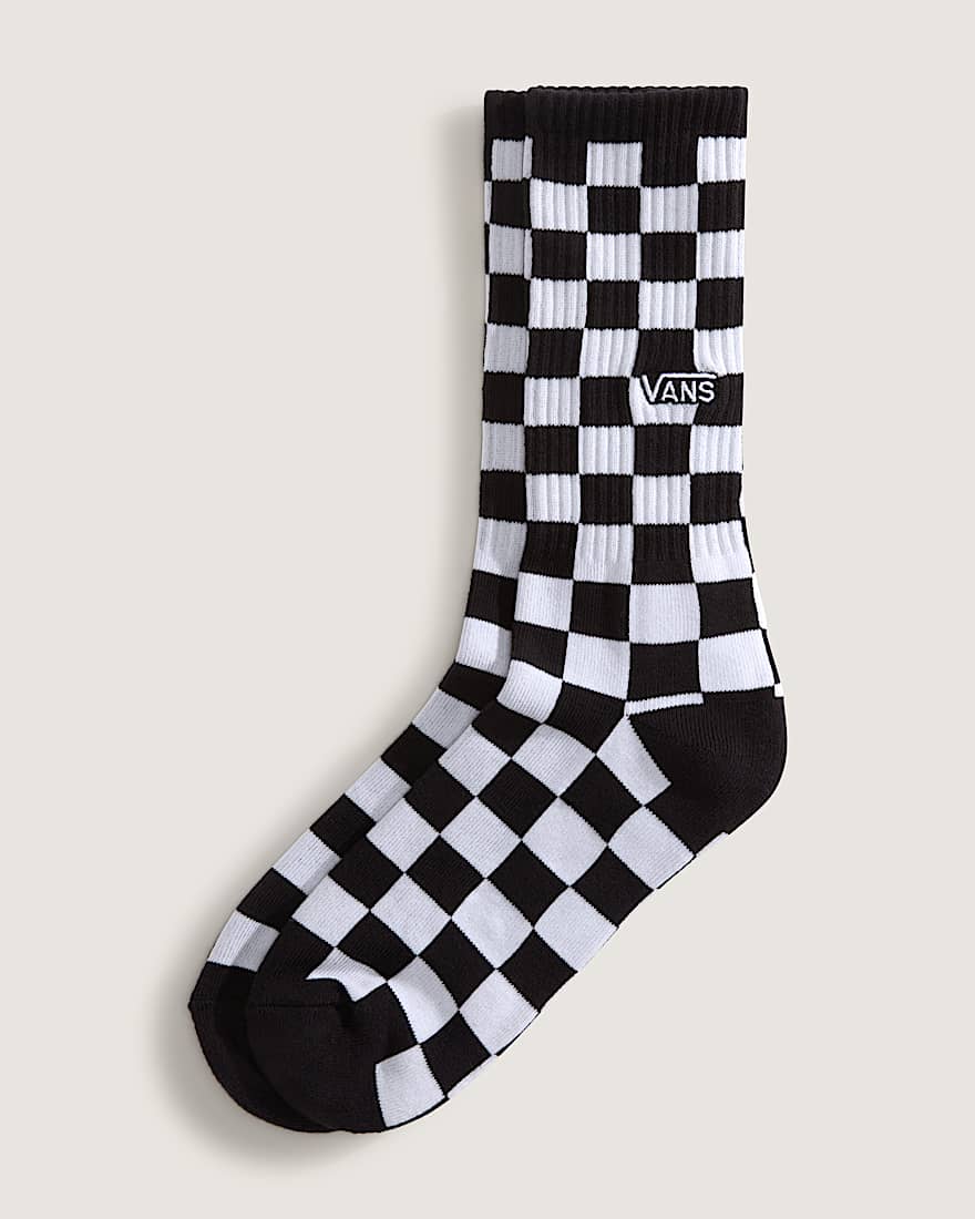 Checkerboard Crew Socken 1 Paar VANS Schwarz HERO