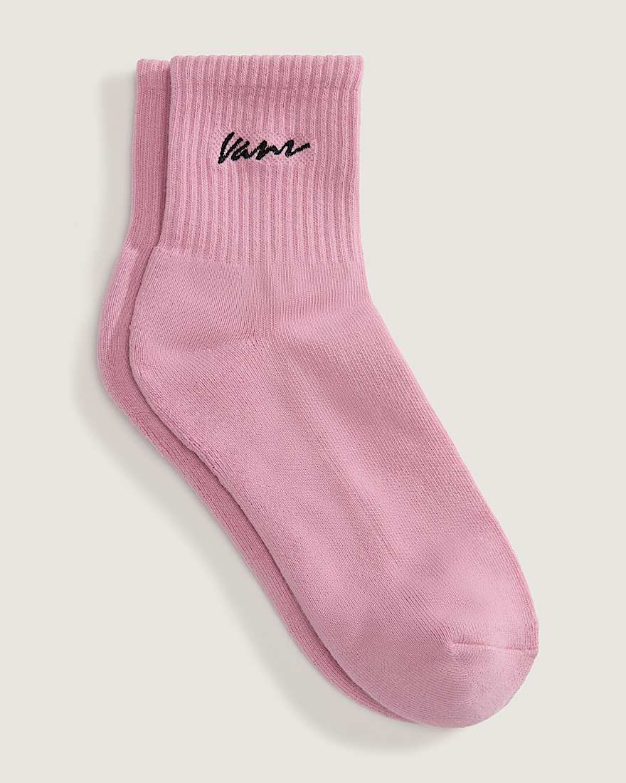 Classic Script Half Crew Socken 1 Paar VANS Rosa ALT1