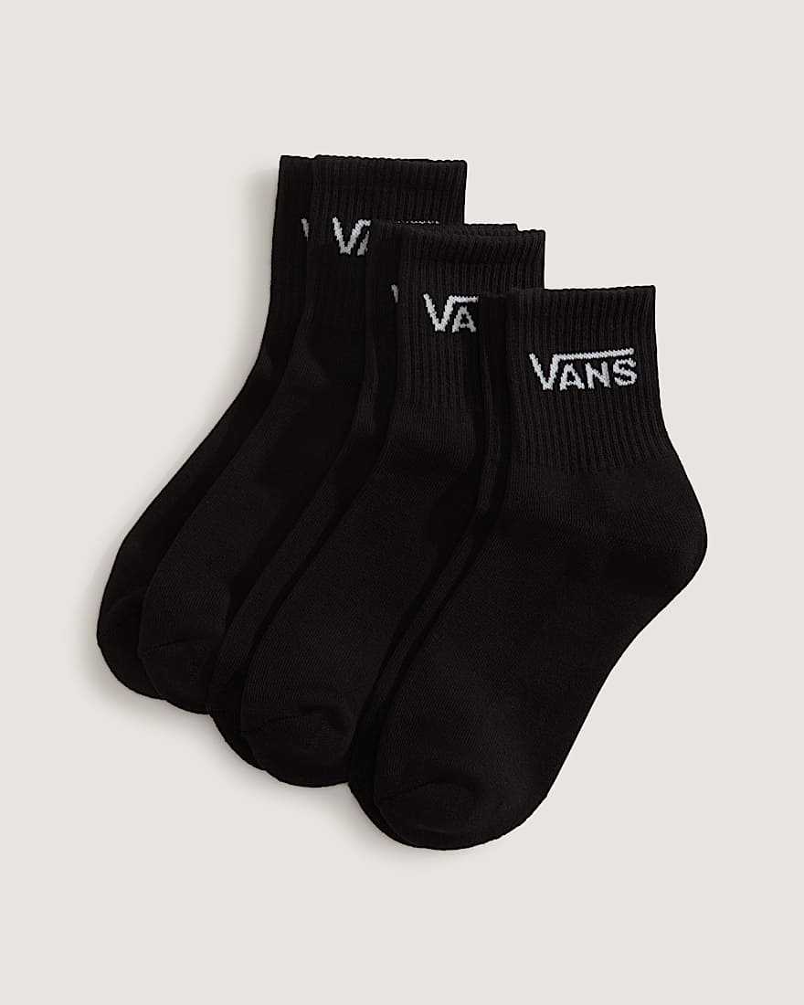 Classic Half Crew Socken 3 Paar VANS Schwarz HERO