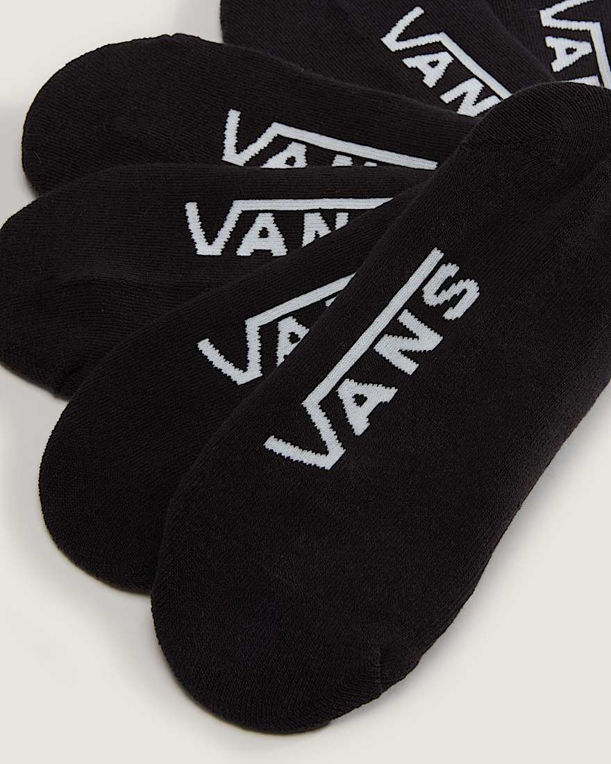 Classic No Show Socken 3 Paar VANS Schwarz ALT2