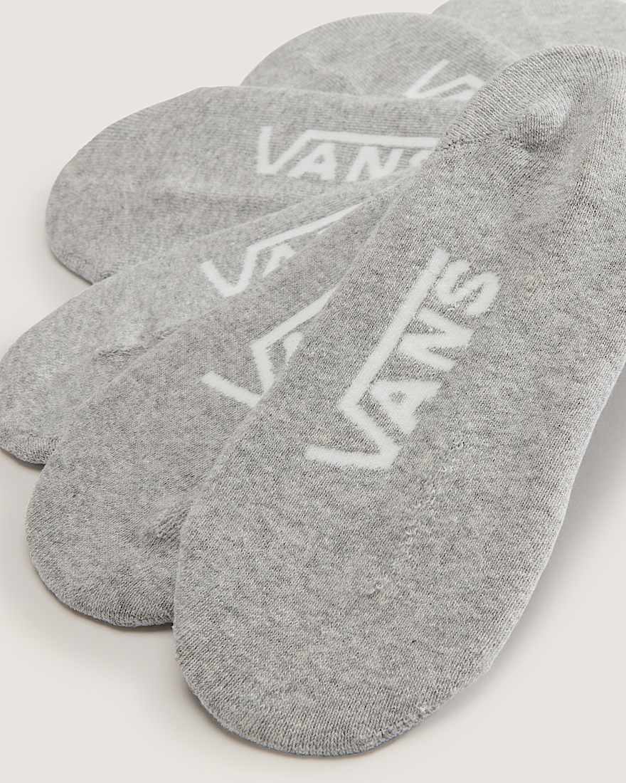 Classic No Show Socken 3 Paar VANS Grau ALT2