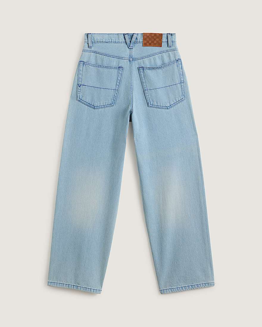 Check-5 Baggy Denim Trousers