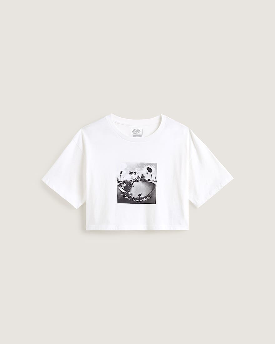 Rhythm Relaxed Crop TShirt VANS Wei HERO