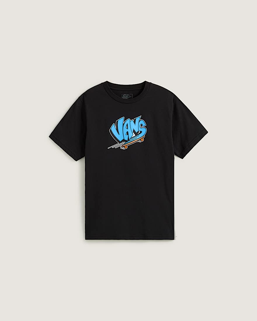 Kinder Vans Sk8 TShirt 814 Jahre VANS Schwarz HERO