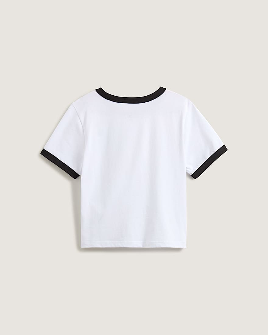 Leopard Oval Ringer TShirt VANS Schwarz ALT1