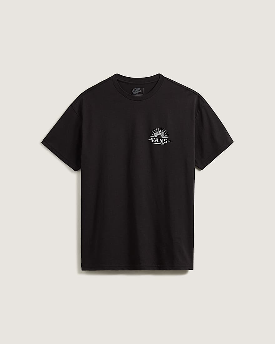 Leopard Palm TShirt VANS Schwarz HERO