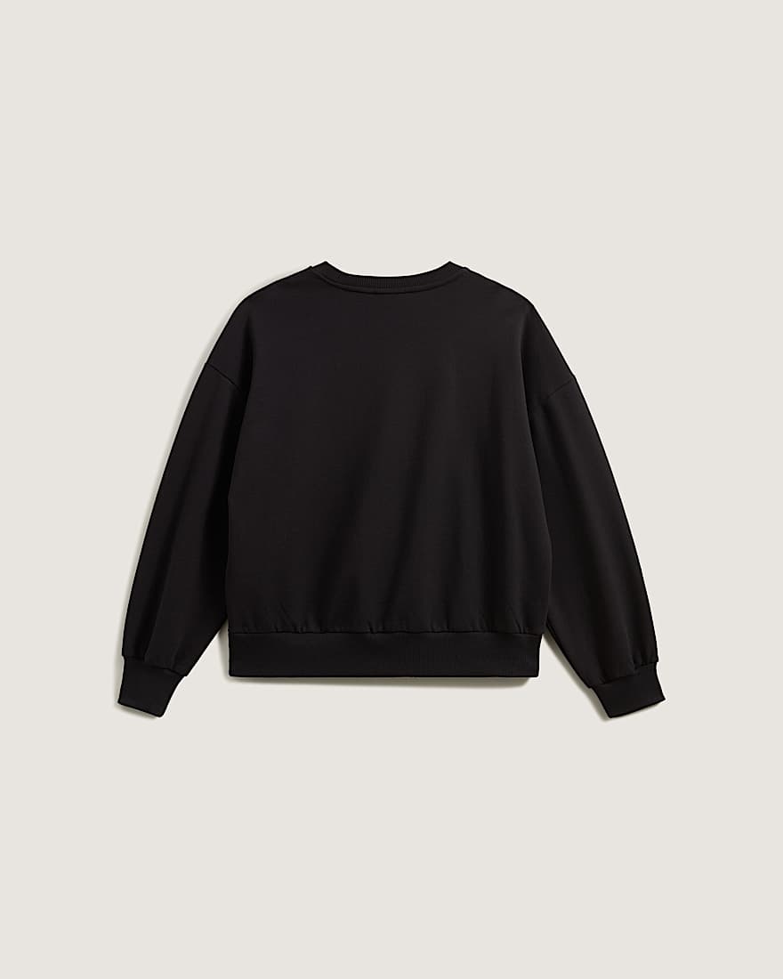 Leopard Oval RundhalsSweatshirt VANS Schwarz ALT1