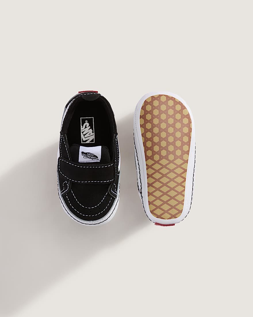 Kleinkind Sk8Hi Crib Schuhe 01 Jahr VANS Schwarz ALT2