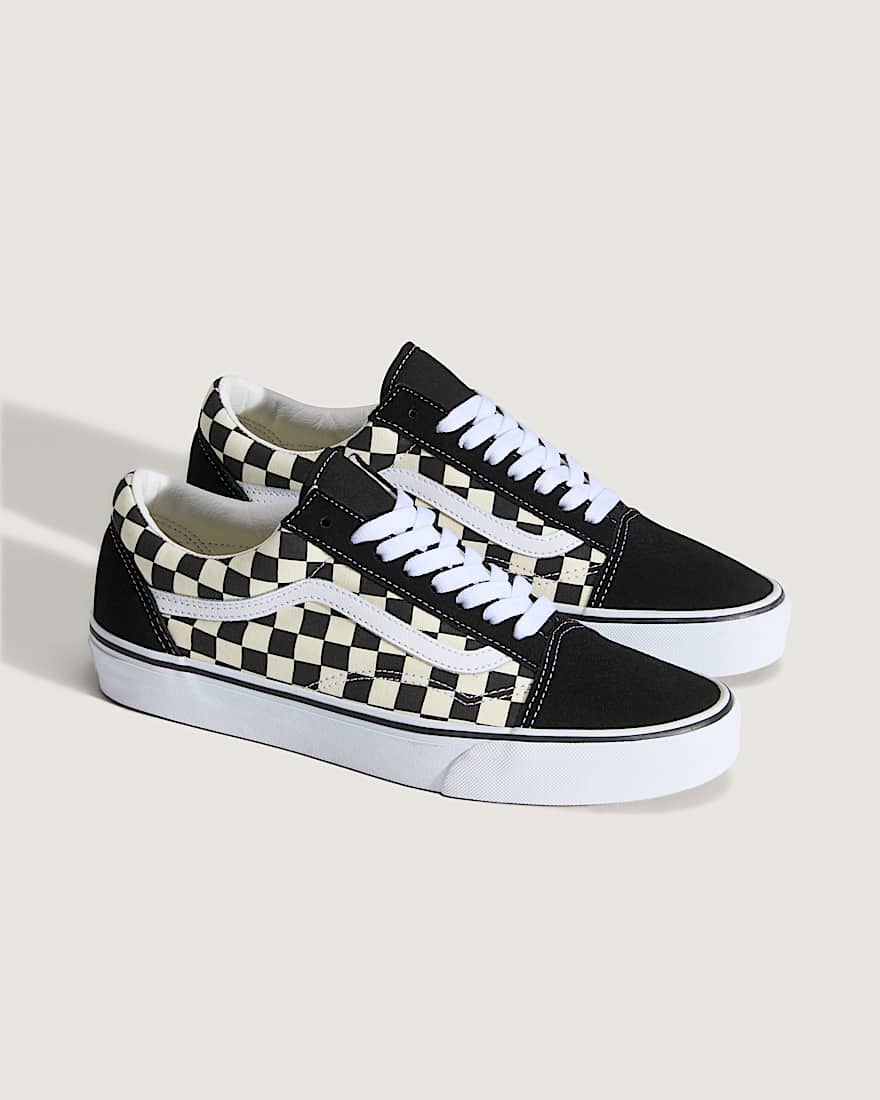 Primary Check Old Skool Schuhe VANS SchwarzWei ALT1