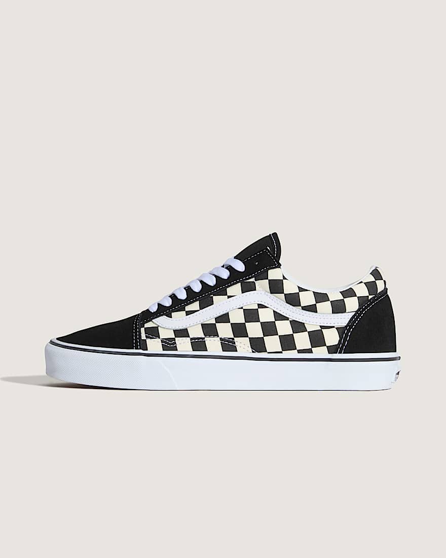 Primary Check Old Skool Schuhe VANS SchwarzWei HERO