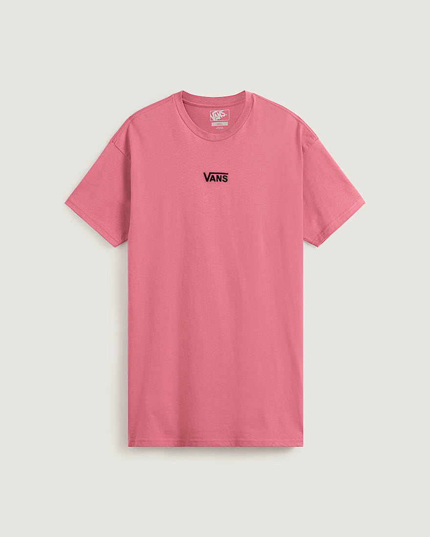 Center Vee TShirtKleid VANS Rosa HERO