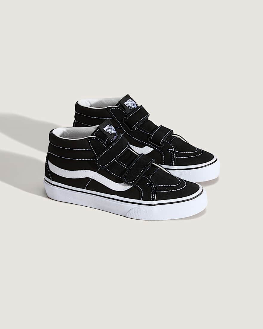 Jugendliche Sk8Mid Schuhe 814 Jahre VANS Schwarz ALT1
