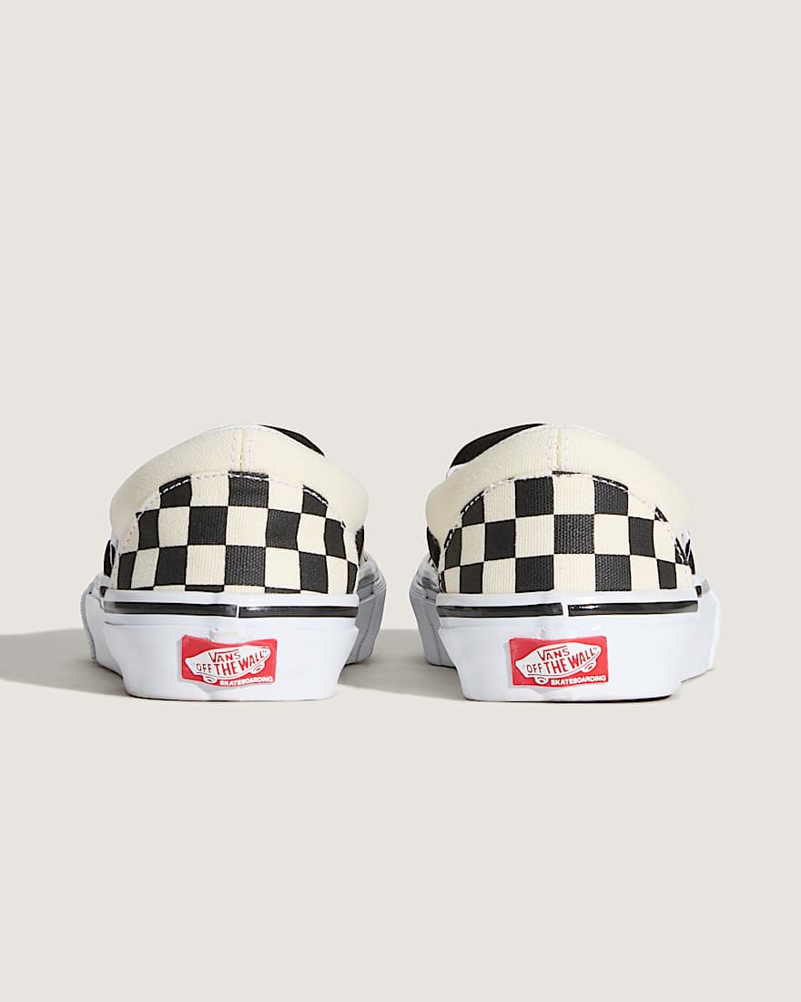 Checkerboard SlipOn Skateschuhe VANS SchwarzWei ALT3