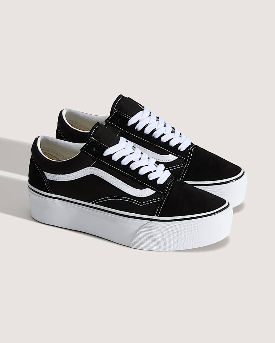 Old Skool Platform Schuhe VANS Schwarz ALT1