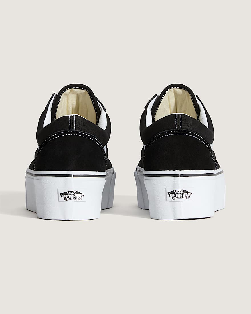 Old Skool Platform Schuhe VANS Schwarz ALT3