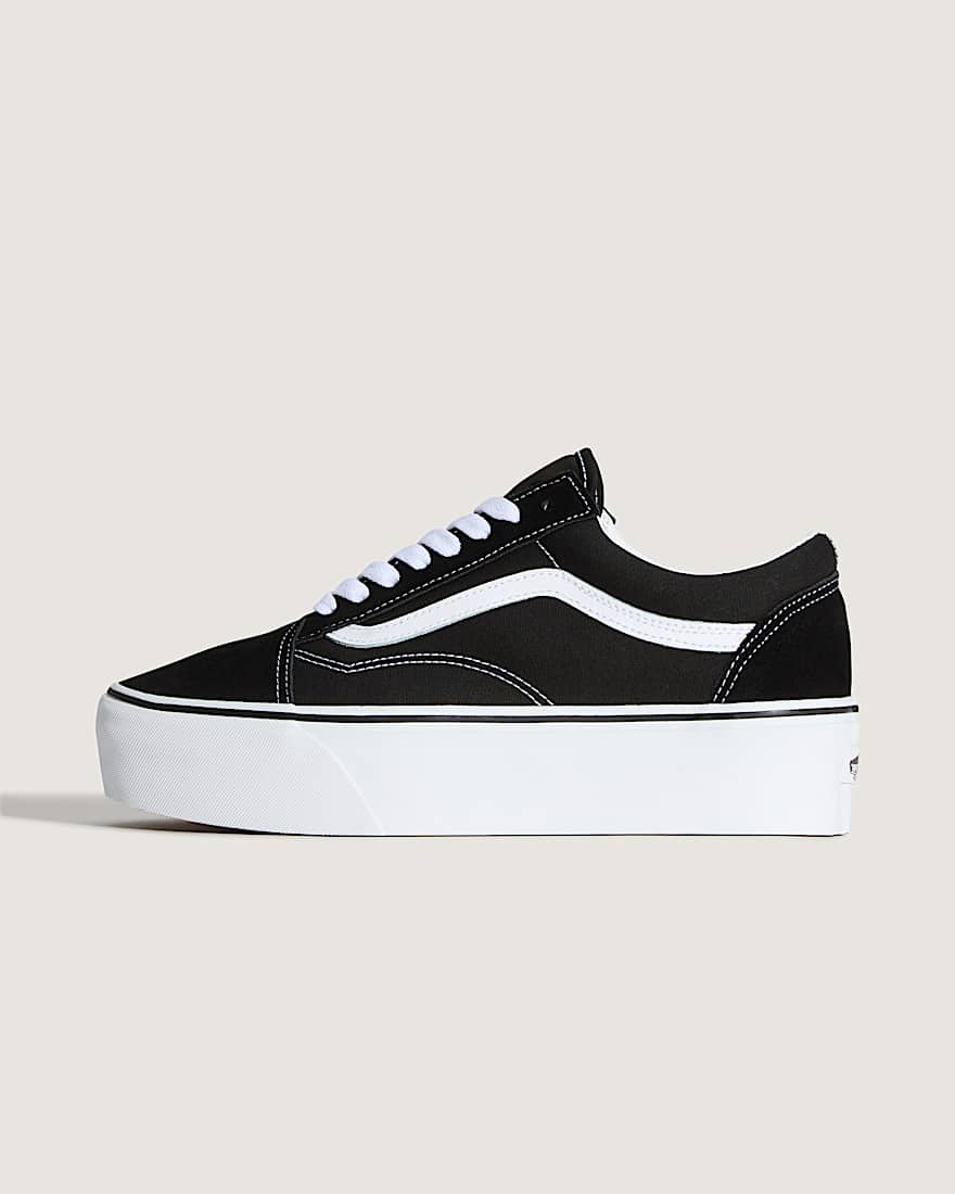 Old Skool Platform Schuhe VANS Schwarz HERO