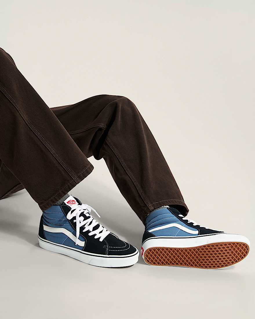 Sk8Hi Schuhe VANS Blau ALT4