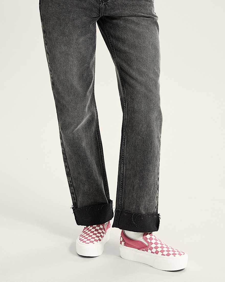 Classic SlipOn Stackformschuhe VANS Rosa ALT4