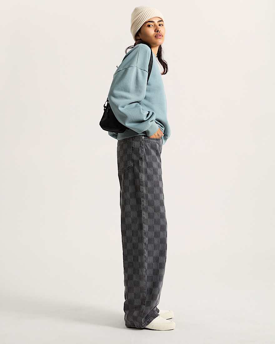 Retro RundhalsSweatshirt VANS Grau ALT5