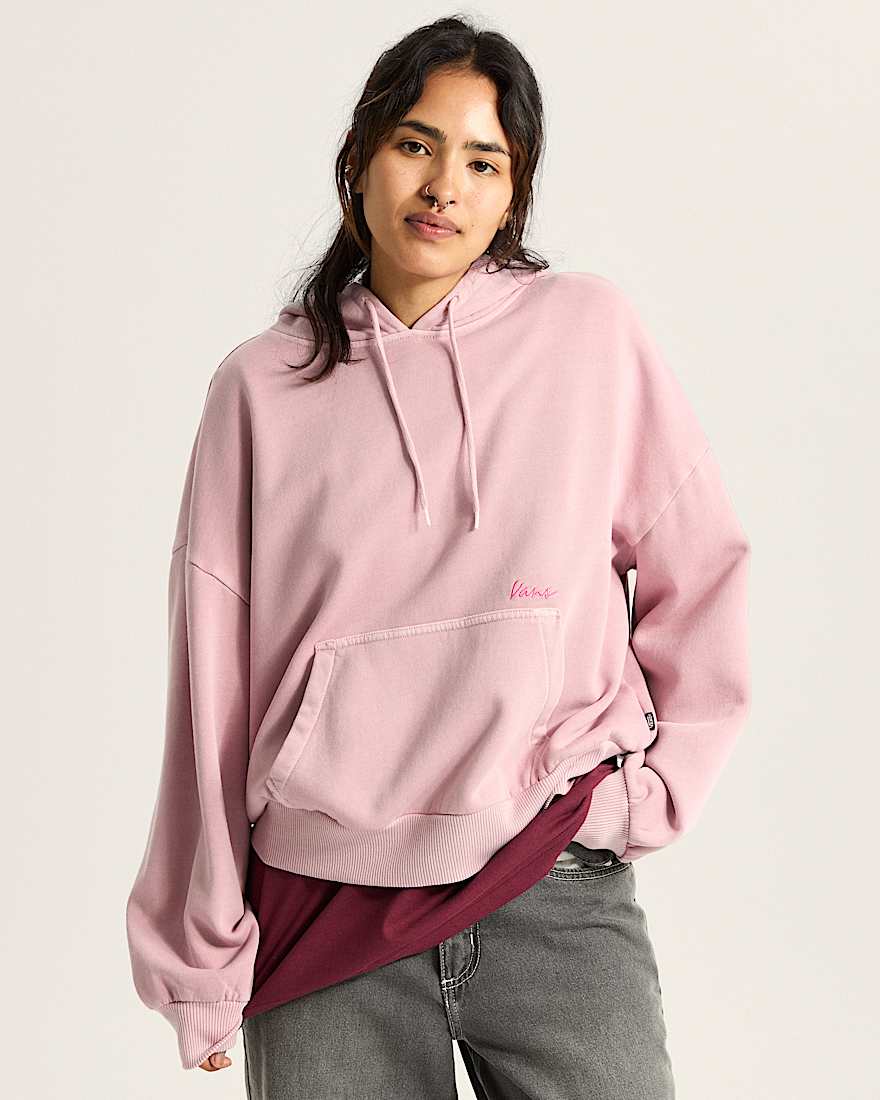 Retro Hoodie VANS Rosa ALT2