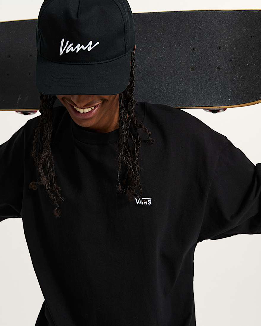 Left Chest Logo II TShirt VANS Schwarz ALT8