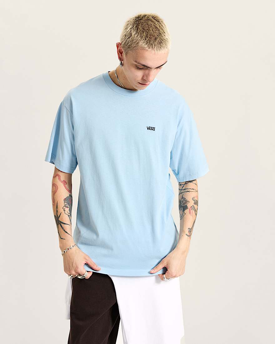 Left Chest II TShirt VANS Blau ALT2