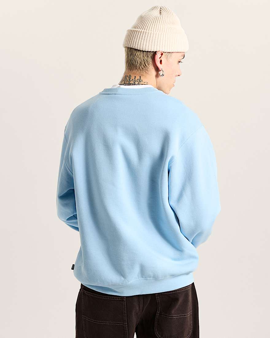 Left Chest II Sweatshirt mit Rundhalsausschnitt VANS Blau ALT3
