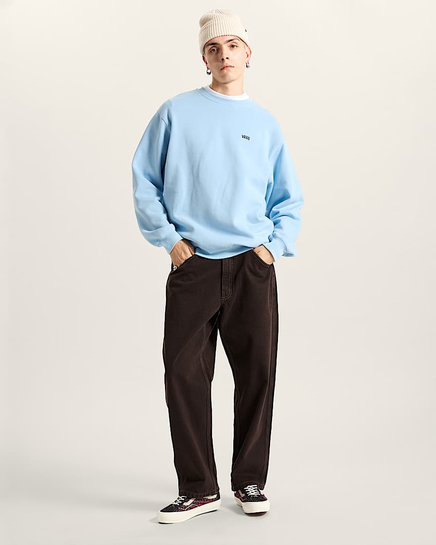 Left Chest II Sweatshirt mit Rundhalsausschnitt VANS Blau ALT5