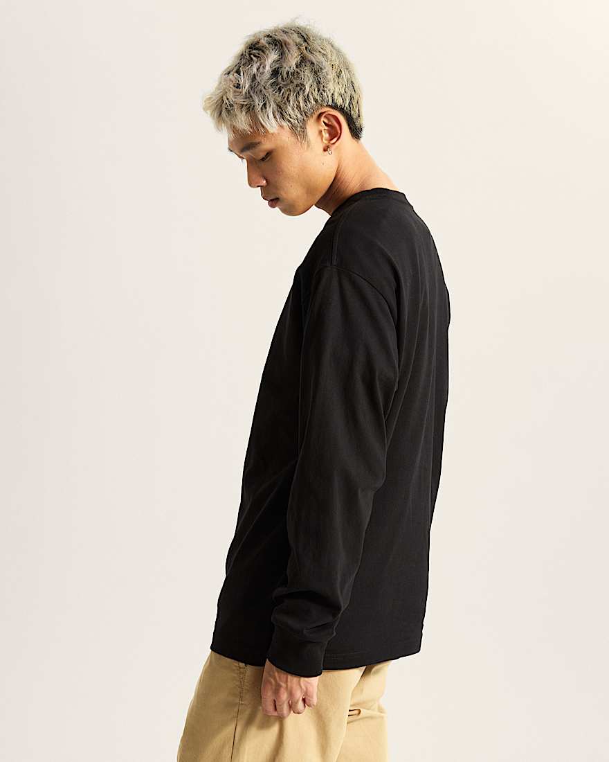 Salton Langarmshirt VANS Schwarz ALT4