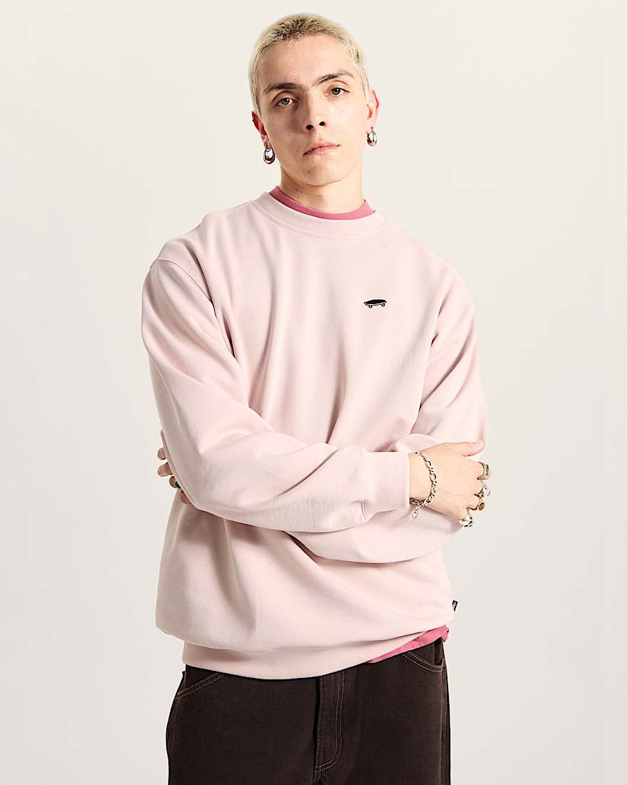 Salton RundhalsSweatshirt VANS Rosa ALT2