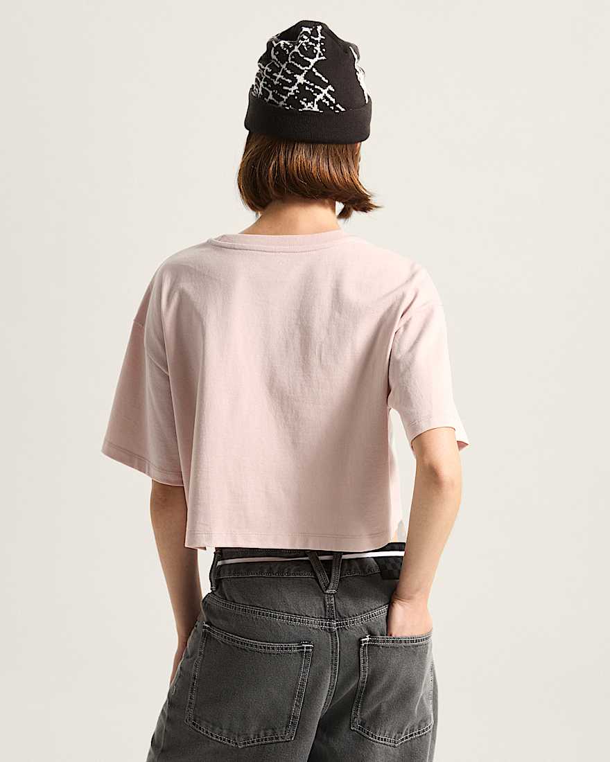 Salton Relax Crop TShirt VANS Rosa ALT3
