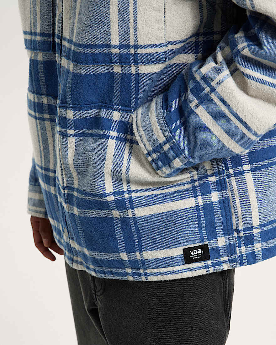 Piedmont Hooded Plaid Hemdjacke VANS Grau ALT8