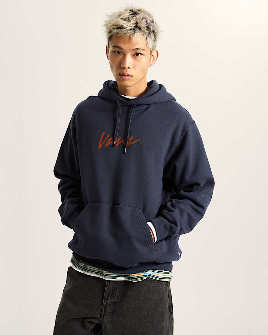 Scripted Vans Hoodie VANS Blau ALT2