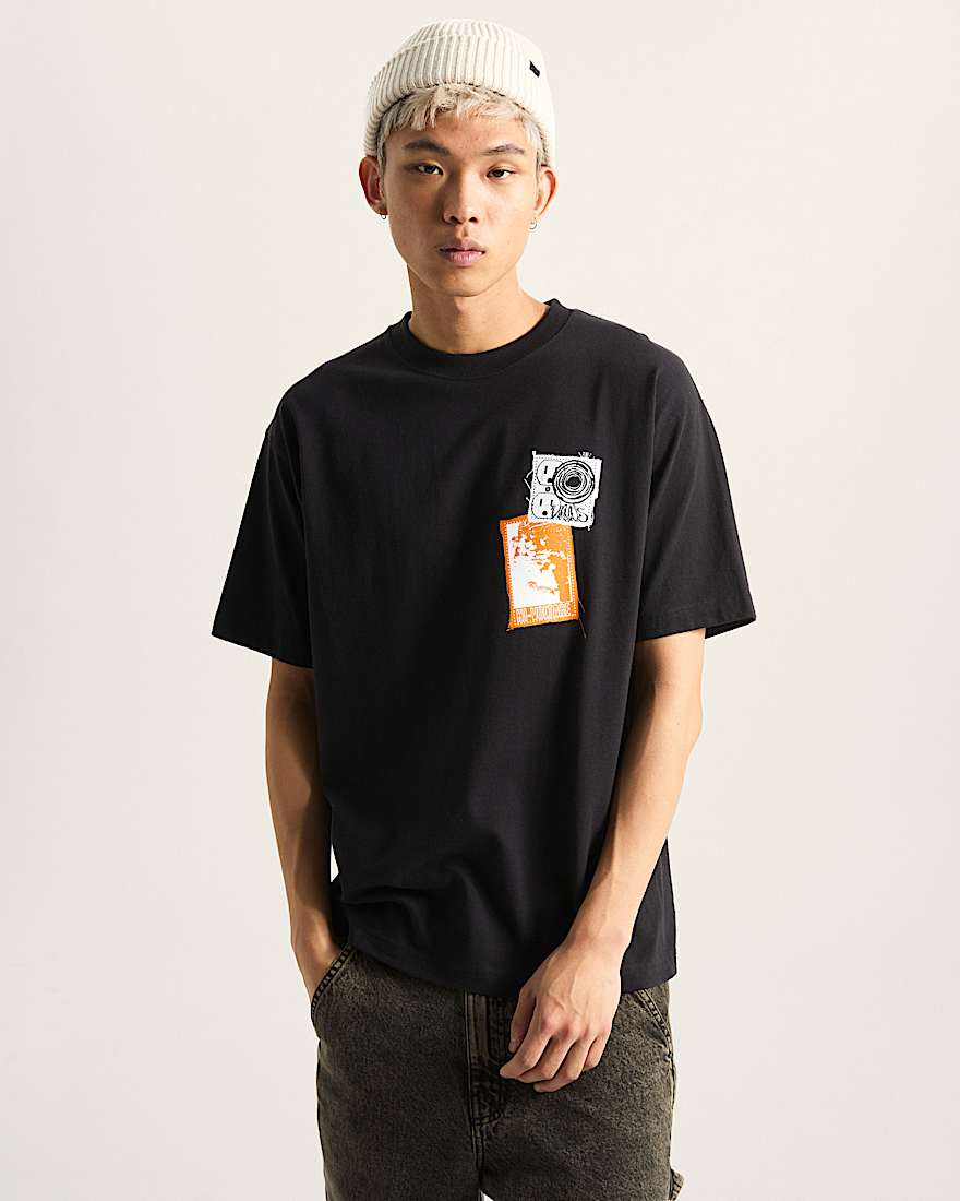 Punk Patch TShirt VANS Schwarz ALT2