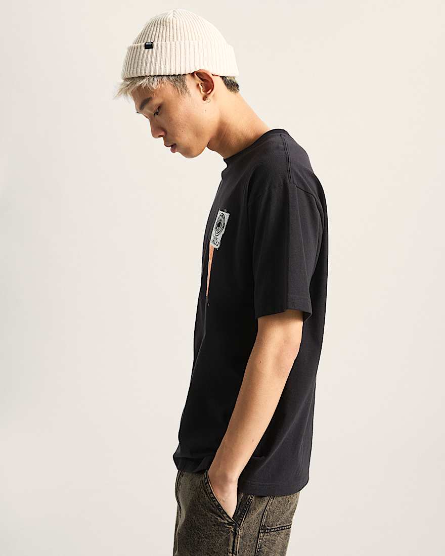 Punk Patch TShirt VANS Schwarz ALT4