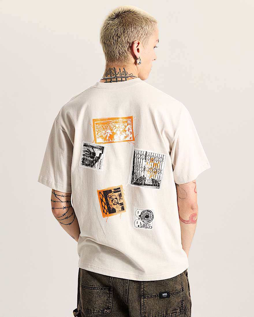 Punk Patch TShirt VANS Beige ALT3