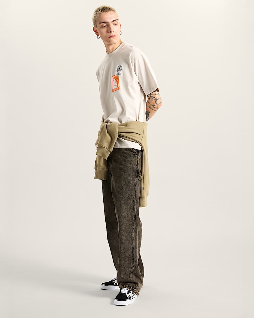 Punk Patch TShirt VANS Beige ALT4