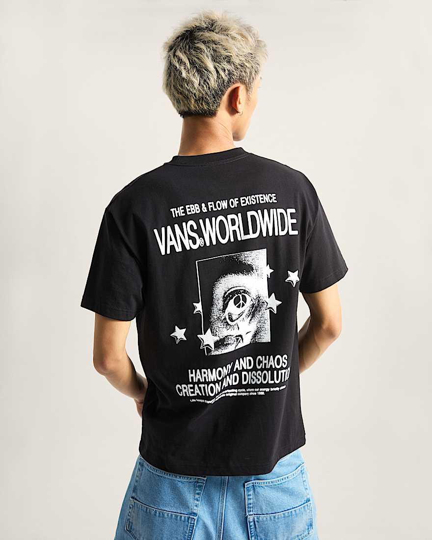 Chaos TShirt VANS Schwarz ALT3