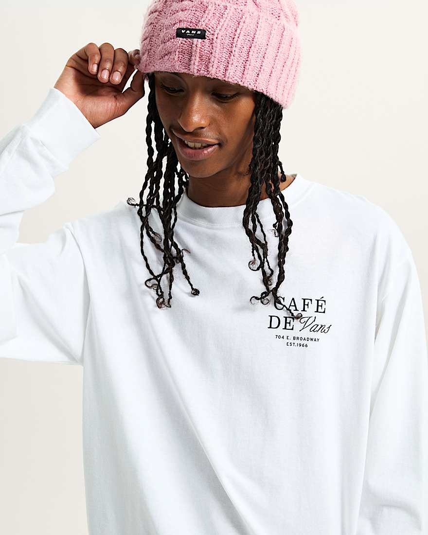 Caf Vans LangarmTShirt VANS Wei ALT7