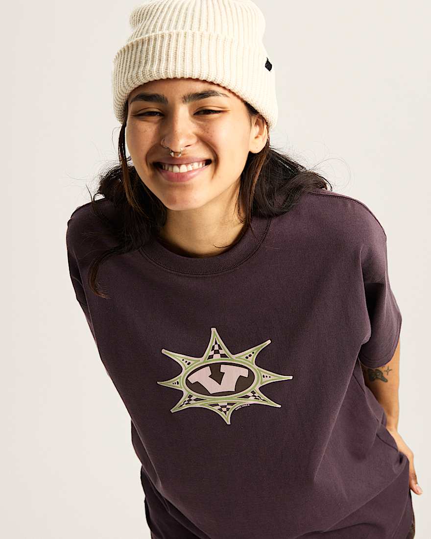 Star Checker TShirt VANS Blau ALT8