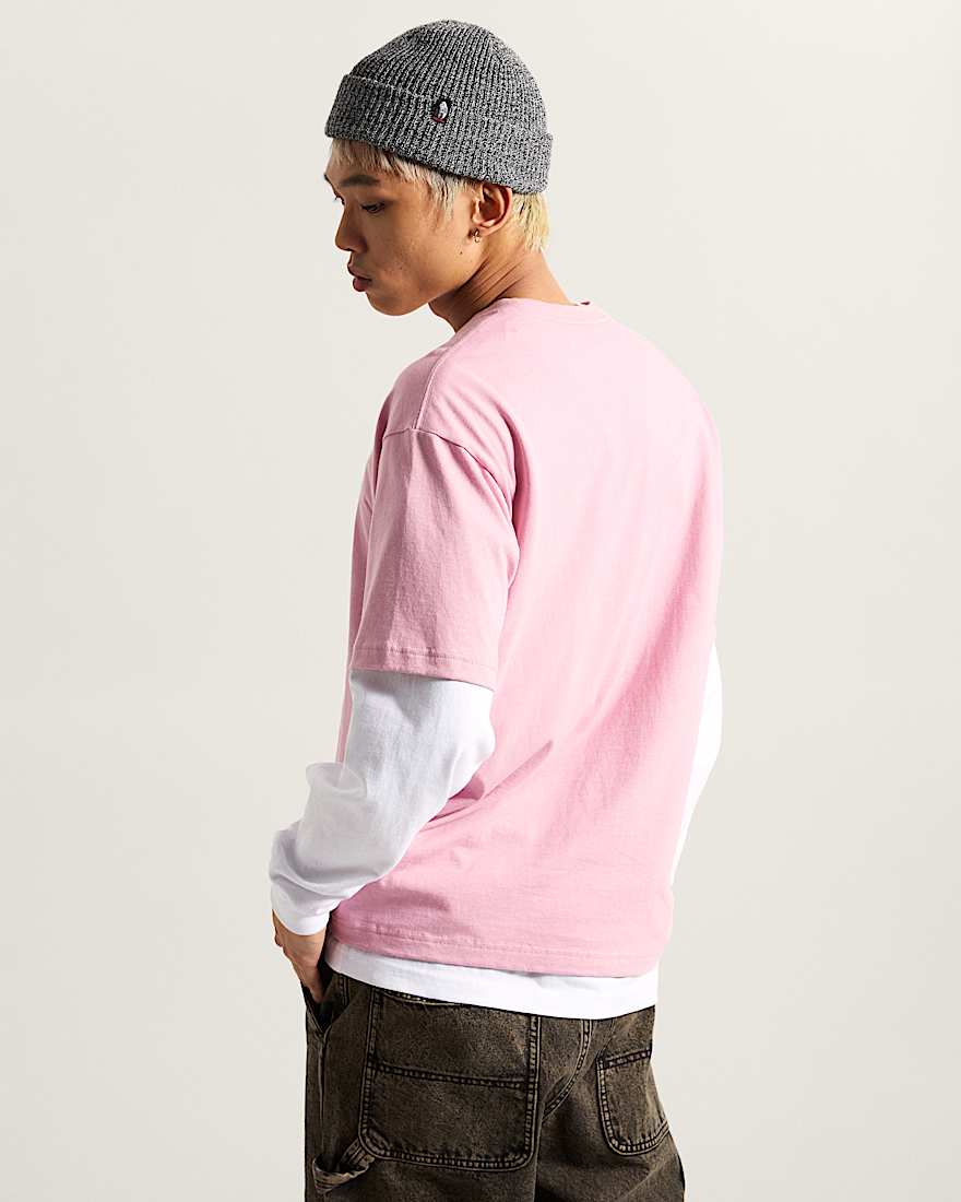 Star Checker TShirt VANS Rosa ALT3