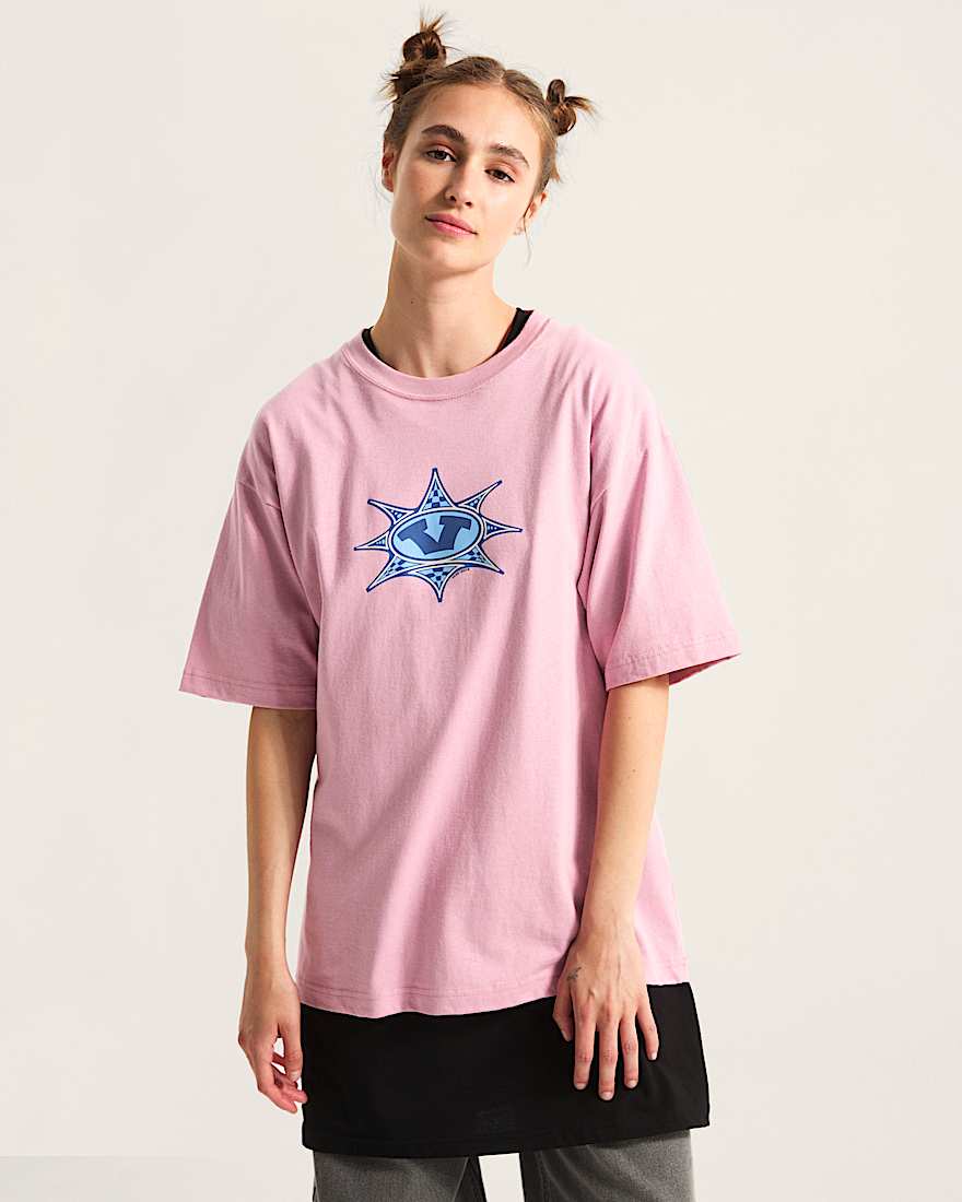 Star Checker TShirt VANS Rosa ALT6