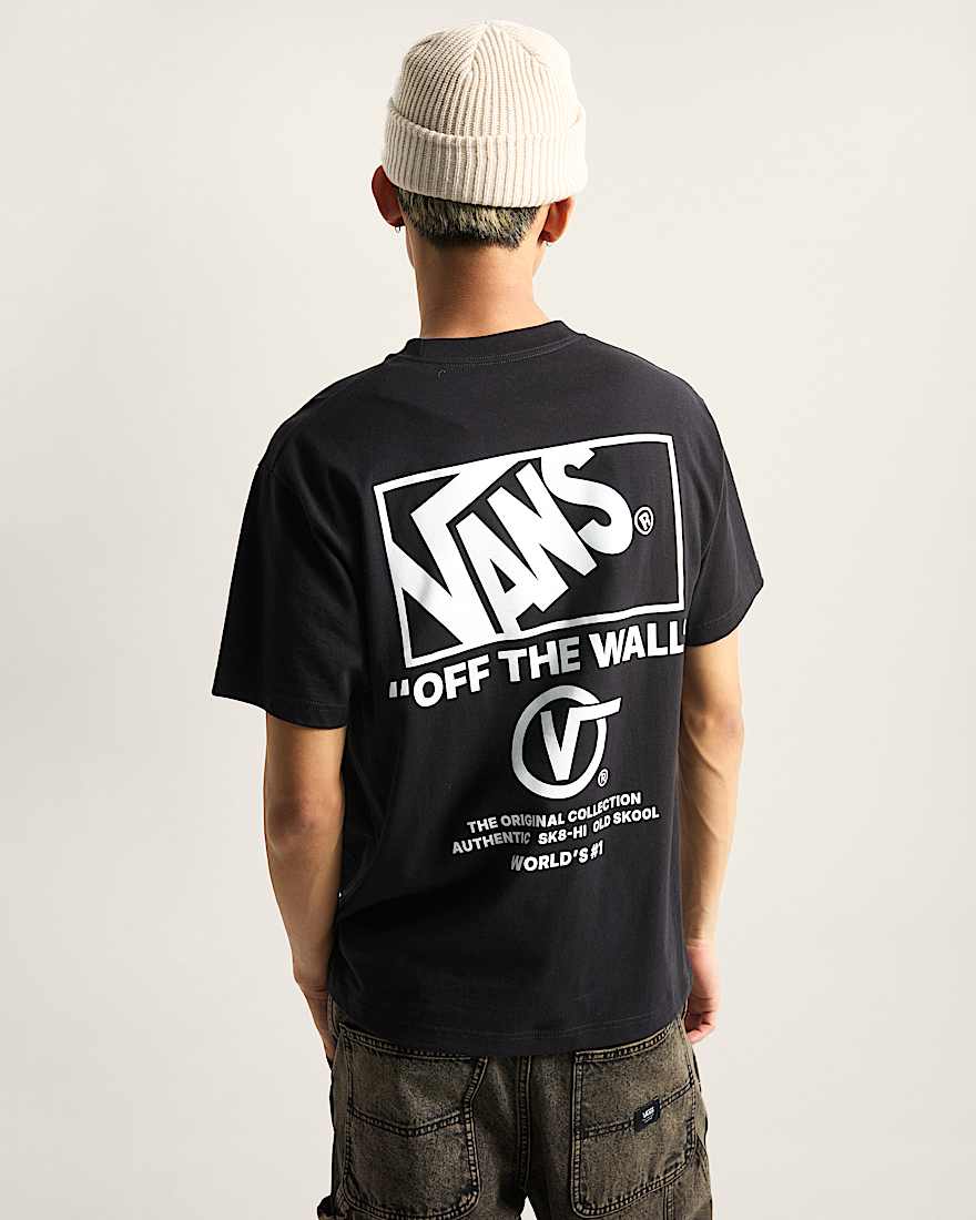 Stockpile TShirt VANS Schwarz ALT3