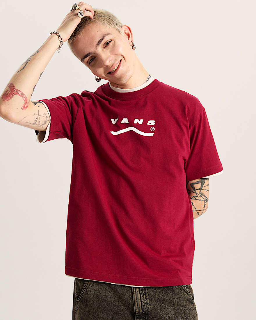 Determined TShirt VANS Bordeaux ALT2