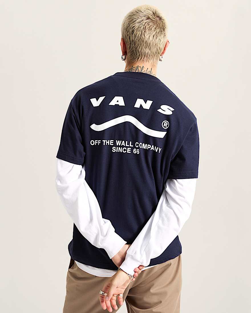 Determined TShirt VANS Blau ALT3