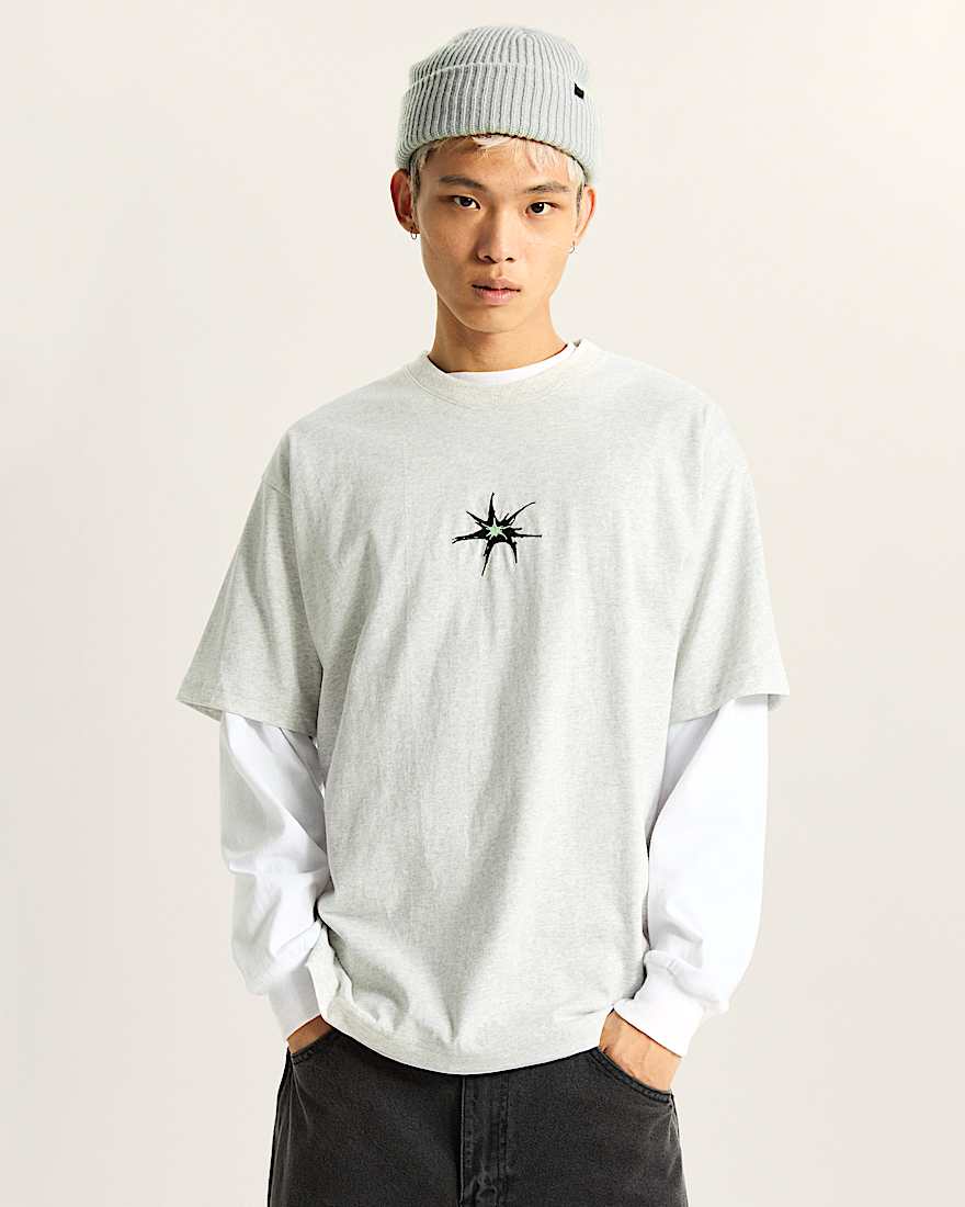 Skate Splatter TShirt VANS Grau ALT2