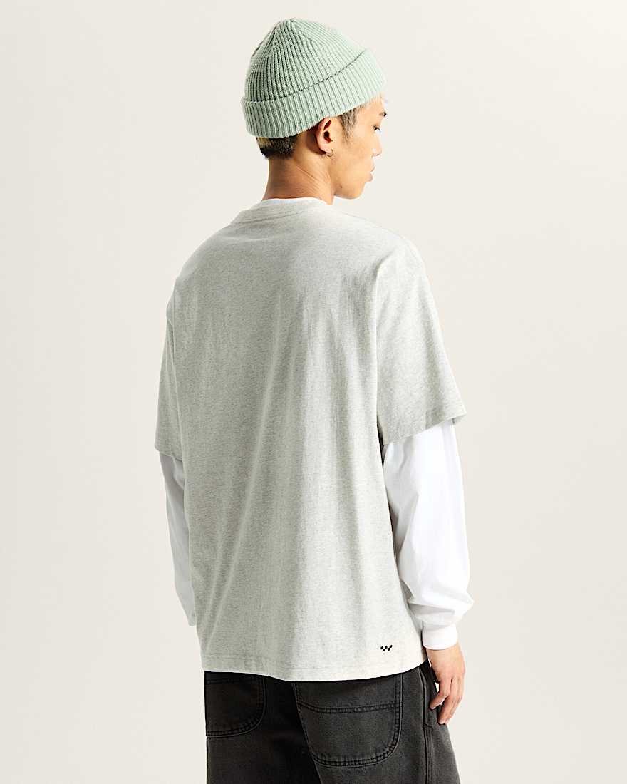 Skate Splatter TShirt VANS Grau ALT3