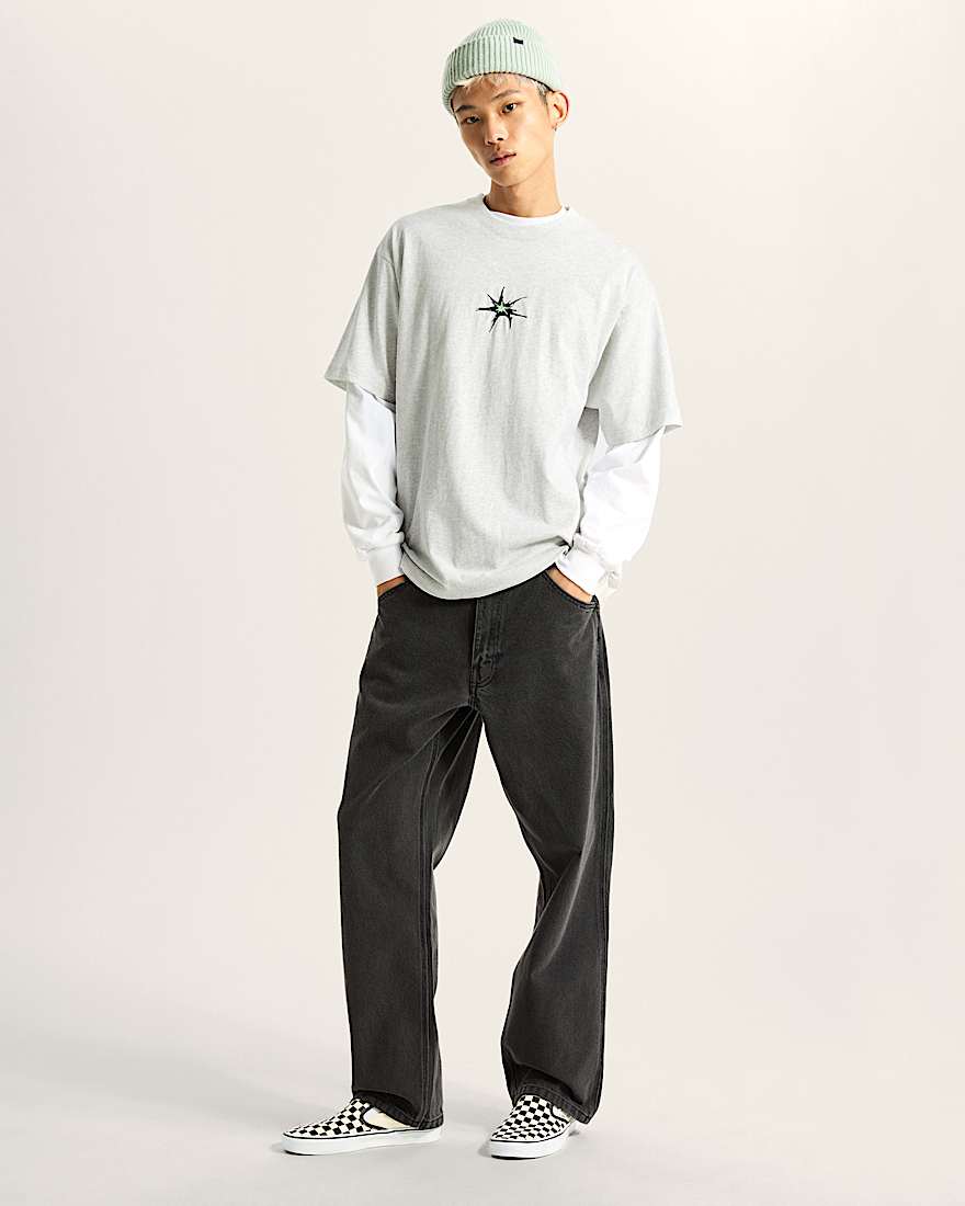 Skate Splatter TShirt VANS Grau ALT4