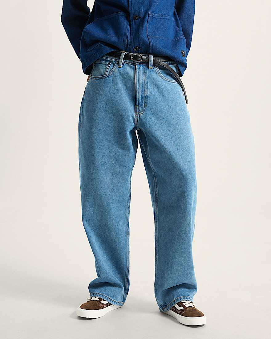 Check5 Baggy Denim Hose VANS Blau ALT2